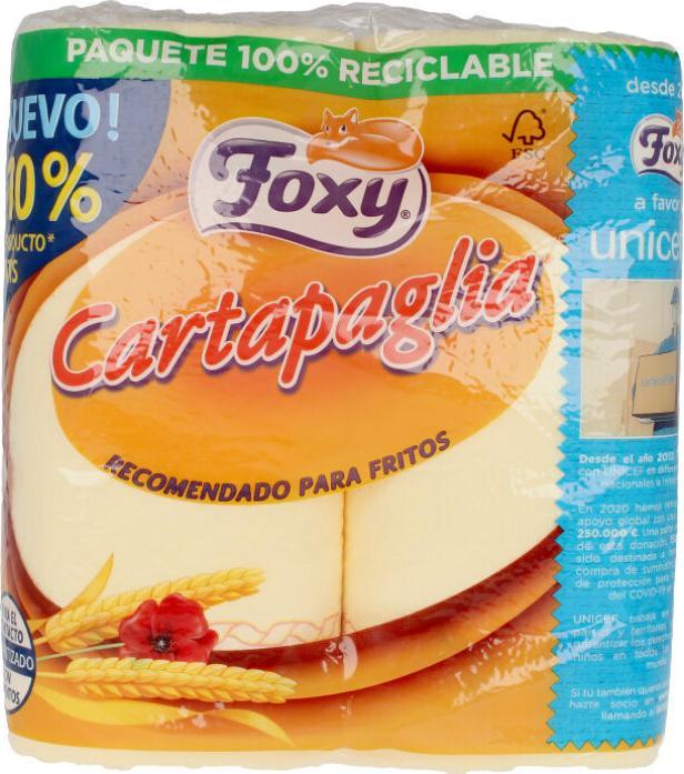 Immagine prodotto Foxy CARTAPAGLIA papel cocina especial fritos 2 rollos (2 x)