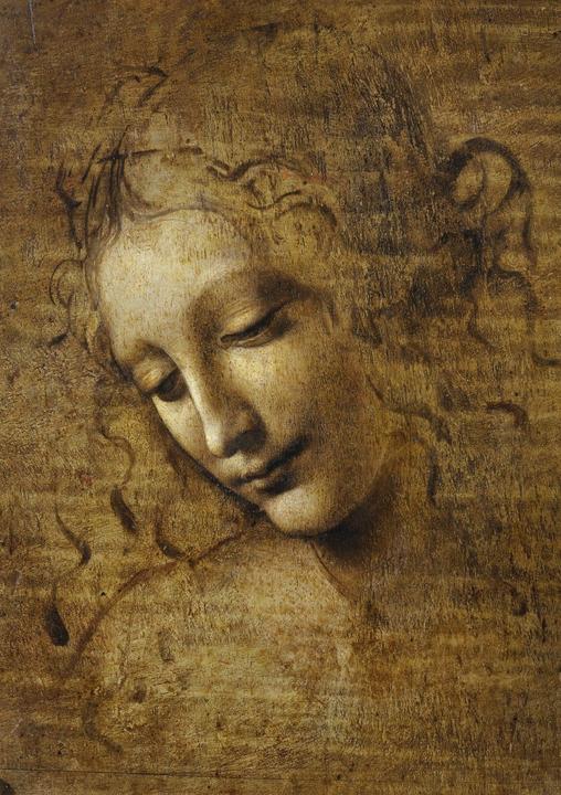 Produktbild Bluebird Puzzle 1000 Leonardo Da Vinci, Die Scapigliata (1000 Teile)