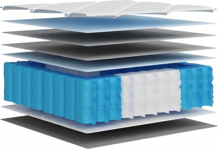 Actual product image VidaXL Utina (160 x 200 cm, Spring core)