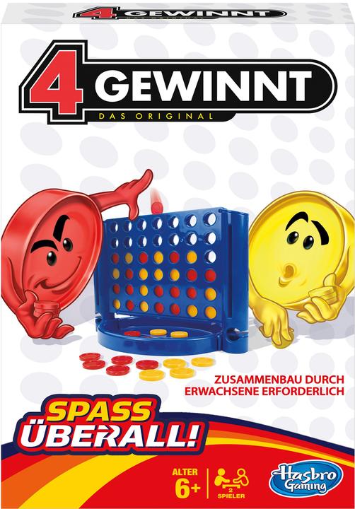 Hasbro Gaming 4 Gewinnt - Kompakt (Deutsch)