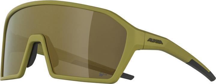 Olive matt-gold mirror