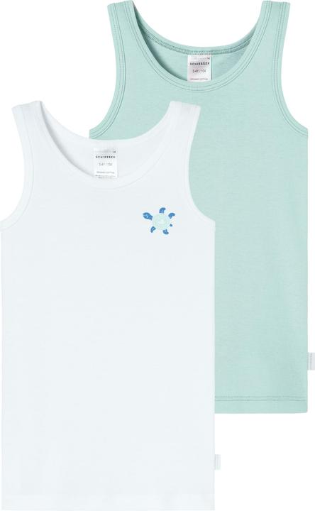 Actual product image Schiesser Fine Rib vest (104)