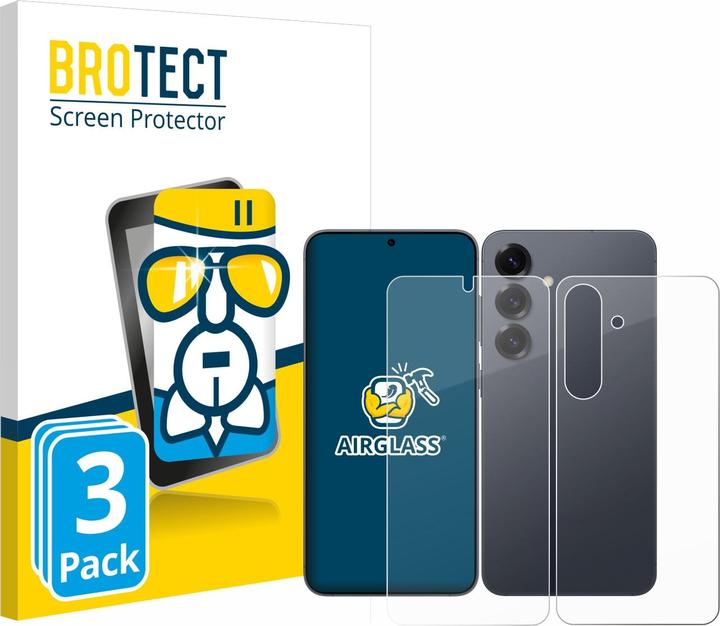 Image du produit BROTECT AirGlass Verre (3 pièce(s), Samsung Galaxy S25)