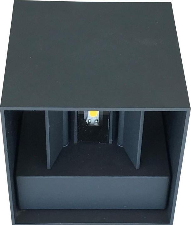 Immagine prodotto Z-Licht Lampada da parete cube LED 10W nero (1000 lm)