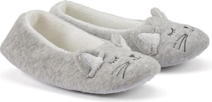 Immagine prodotto La Redoute Collections Calde pantofole con motivo a gatto (35)