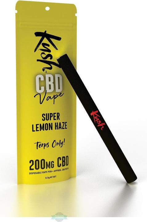 Actual product image Kush CBD Vape CBD Lemon Haze - E-cigarette (Citrus)