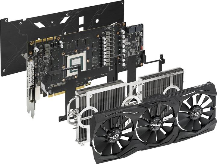 Actual product image ASUS GeForce ROG STRIX GTX1080TI O11G GAMING (11 GB)