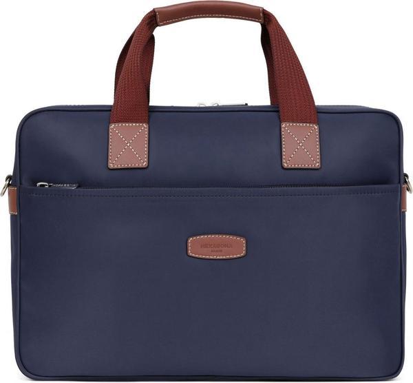 Produktbild Hexagona A4 Briefpase Laptop -Tasche marine Blau (14")