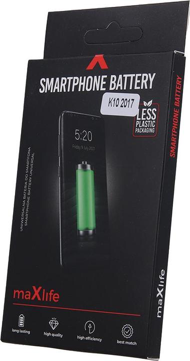 Image du produit Maxlife batterie pour LG K10 2017 M250N 2300mAh