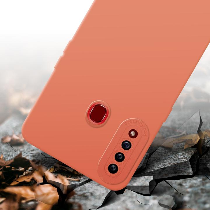 Productafbeelding Cadorabo Hoesje voor Samsung Galaxy A20s in TPU Fluid LM162 Style (Samsung Galaxy A20)