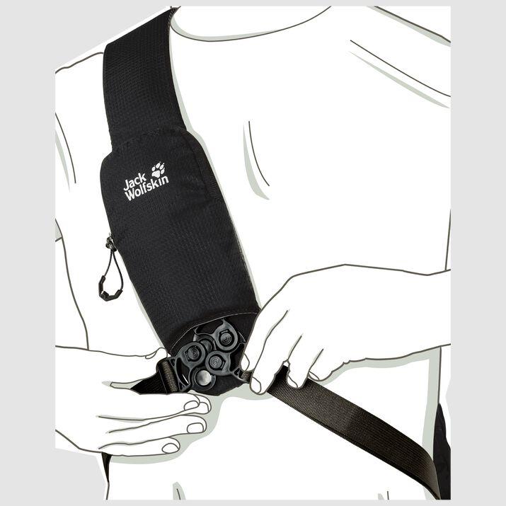 Immagine prodotto Jack Wolfskin Tempo libero Zaino DELTA BAG AIR Nero