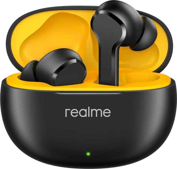 realme T110 Wireless Ear Buds AI ENC (ANC, 7 h, Cablato)