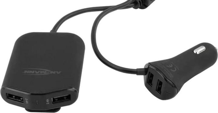 Image du produit Ansmann Chargeur de voiture DC/DC 9.6A 4 Port USB