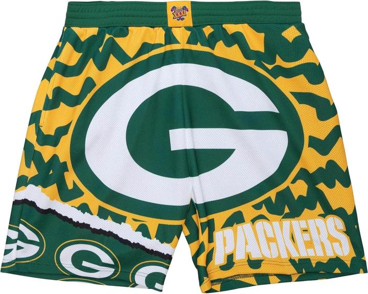 Immagine prodotto Mitchell & Ness Pantaloncini da basket M&N Green Bay Packers JUMBOTRON - S (S)