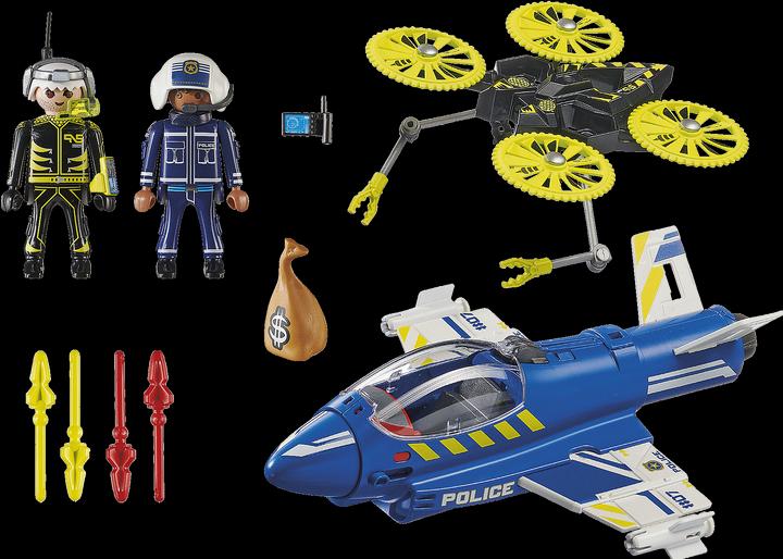 Produktbild Playmobil Polizei- Jet: Drohnen - Verfolgung (70780, Playmobil City Action)
