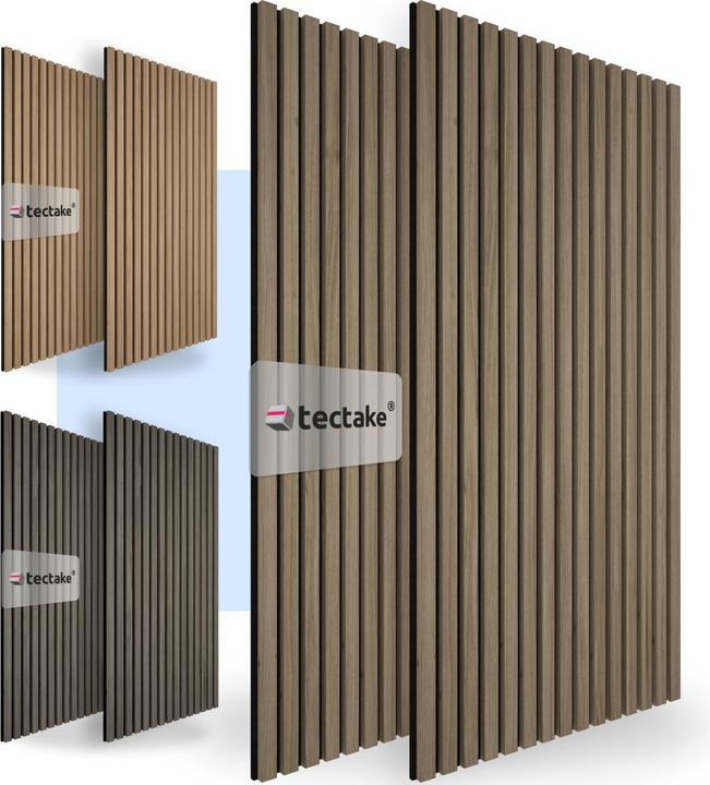 Produktbild tectake 2er Set Akustikpaneele Sonic Wall (2 Stk.)