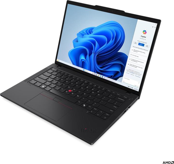 Produktbild Lenovo ThinkPad T14 Gen 5 (14", AMD Ryzen 7 PRO 8840U, 32 GB, 1000 GB, DE)