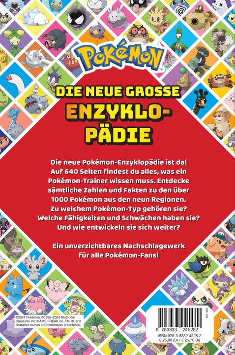 Produktbild Pokémon : Die neue grosse Enzyklopädie (Deutsch, Panini, Pokémon, 2024)