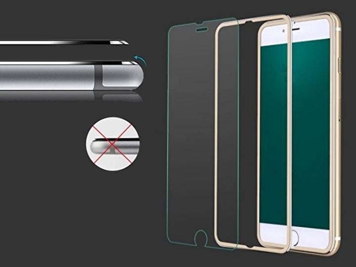 Produktbild G-Case iPhone 8 Plus 3D Screen Protector Aluminium Frame (1 Stück, Apple iPhone 8 Plus)