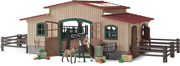 Actual product image Schleich Horse farm with accessories