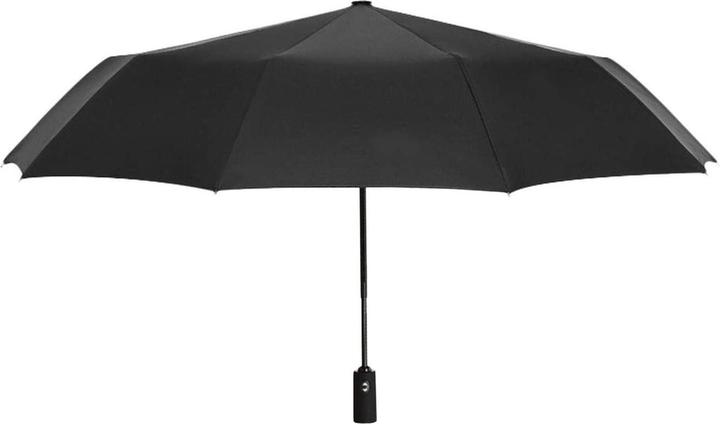 Produktbild JTI Regenschirm, kompakt - 105 cm - Schwarz / Lila
