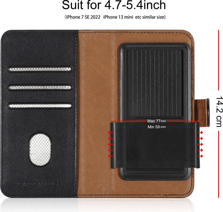Immagine prodotto Cadorabo Custodia per Huawei ASCEND G510 / G520 / G525 Book Cover (Huawei Ascend G510, Huawei Ascend G525, Huawei Ascend G520)