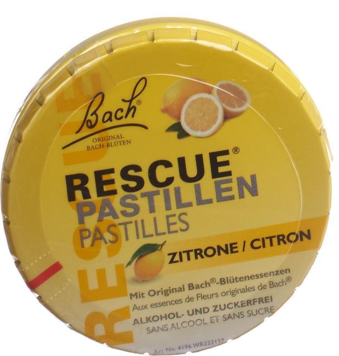Immagine prodotto Bach Rescue Pastiglie al limone (1 Pezzo/i, Dragée, 50 g)