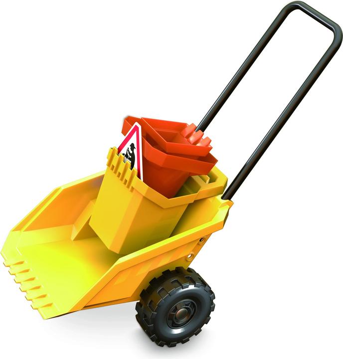 Actual product image Hape Sand toy set construction site with barrow 5 pieces
