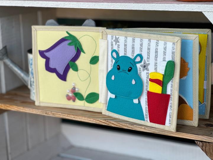 Immagine prodotto Activity Board Libro silenzioso, libro di feltro, libro per bambini, libro di attività, giocattolo per