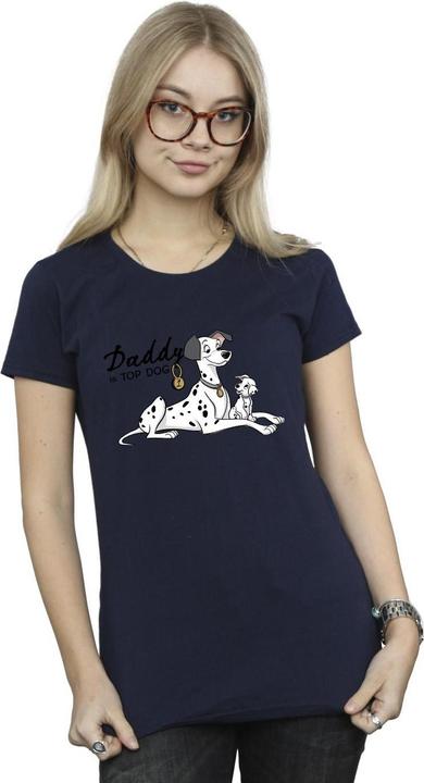 Actual product image Disney Womens/Ladies 101 Dalmatians Top Dog Cotton T-Shirt (XXL)