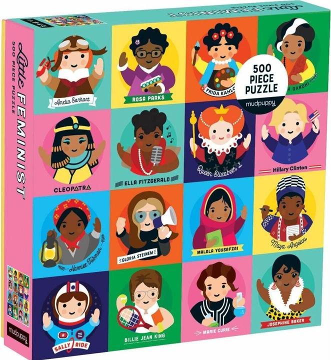 Produktbild Mudpuppy Little Feminist 500 Piece Family Puzzle (500 Teile)