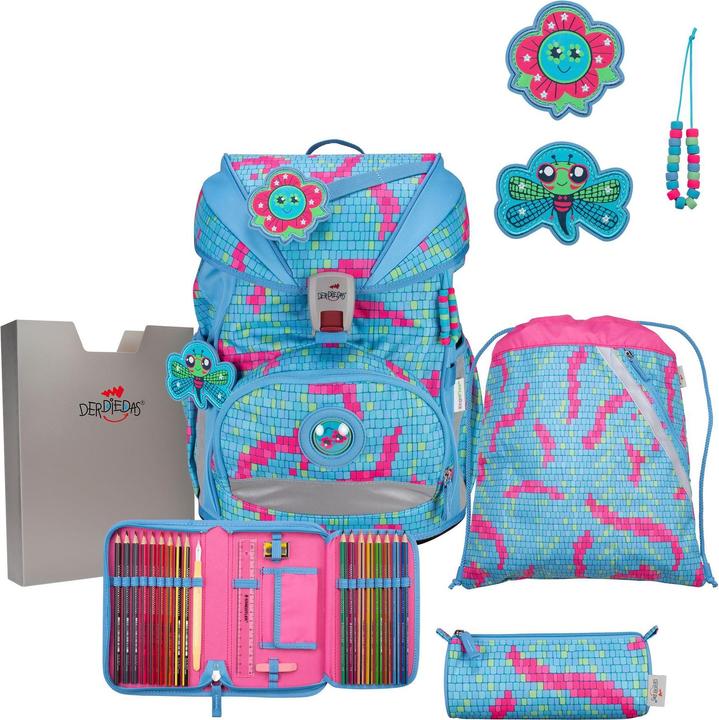 Produktbild Derdiedas Ergoflex Superlight Schulranzen-Set 5tlg. (22 l)