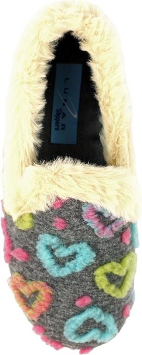 Actual product image Lunar Womens/Ladies Truffle Slippers (36)