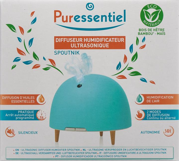 Immagine prodotto Puressentiel Diffusore umidificatore a ultrasuoni SPUTNIK (1 pz) (200 ml)