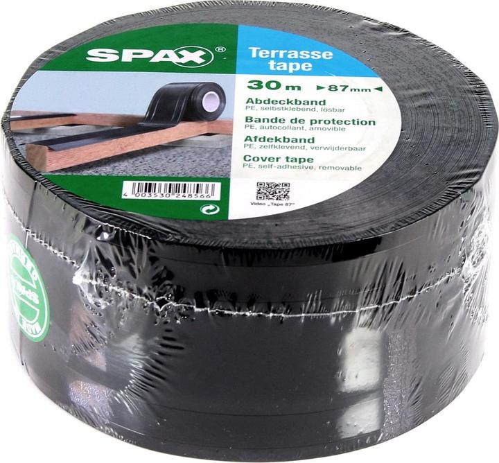 Produktbild Spax Terassenklebeband zum Schutz der Holzkonstruktion B=87mm, L=30m, Stärke 0,5mm (87 mm)