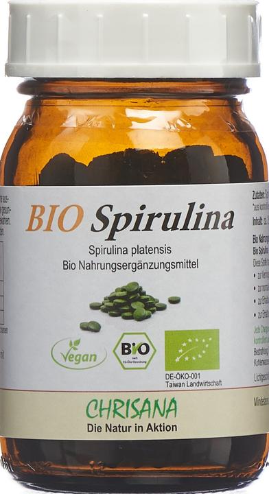 Image du produit Chrisana Bio Spirulina Tablette (250 pièce(s), Capsules, 319 g)