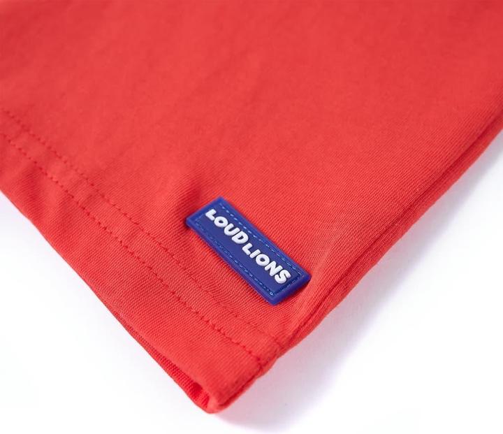 Produktbild VidaXL Kinder-T-Shirt Rot 128,Material: 100 % Baumwolle,Farbe (128)
