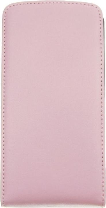 Produktbild OEM Slim Leather Flip Case LG G3 D855 - Pink (LG G3)