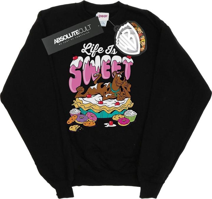 Actual product image Scooby Doo Mens Life Is Sweet Sweatshirt (M)