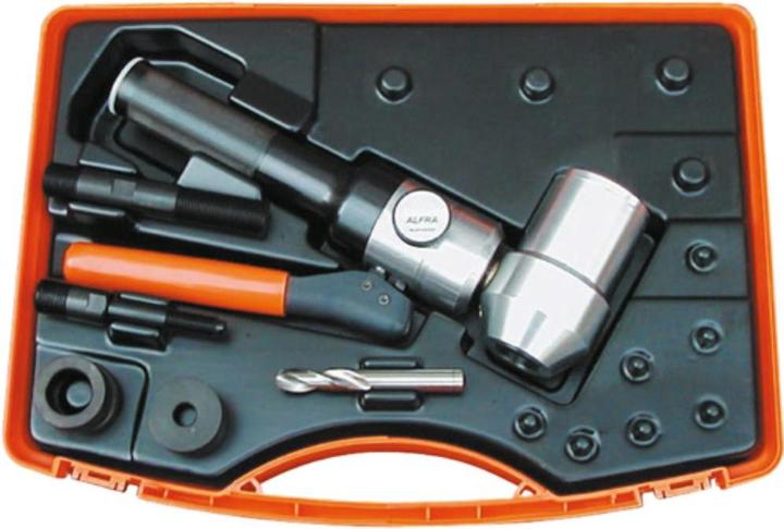 Immagine prodotto Alfra Punzone idraulico manuale COMPACTCOMBI® 90 gradi 75 kN 680 bar