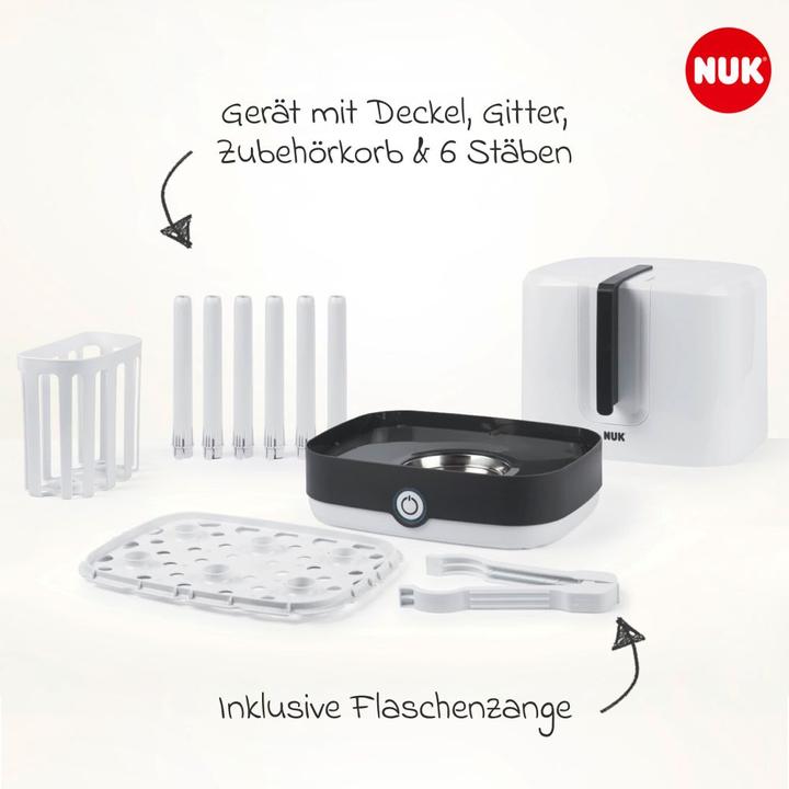 Produktbild NUK Sterilisatoren & Vaporisatoren Premium Starter-Set 10-tlg. - Dampfsterilisator