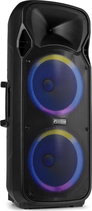Immagine prodotto Fenton Speaker Bluetooth - FT212LED MK2 karaoke box met LEDâ€™s, accu en microfoons - (Attivo)
