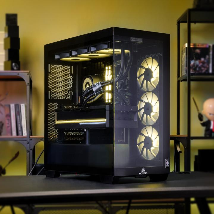 Actual product image Actina . Gaming GameOn (AMD Ryzen 7 9800X3D, 32 GB, 2000 GB, AMD Radeon Graphics)