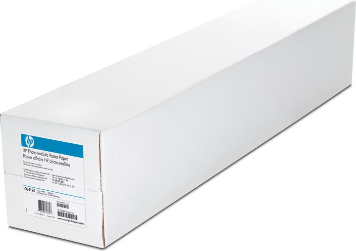Actual product image HP Photo-realistic Poster Paper 36inch Designjet 8000s 9000s 10000s L65000 (205 g/m², 6100 cm, 91.40 cm)