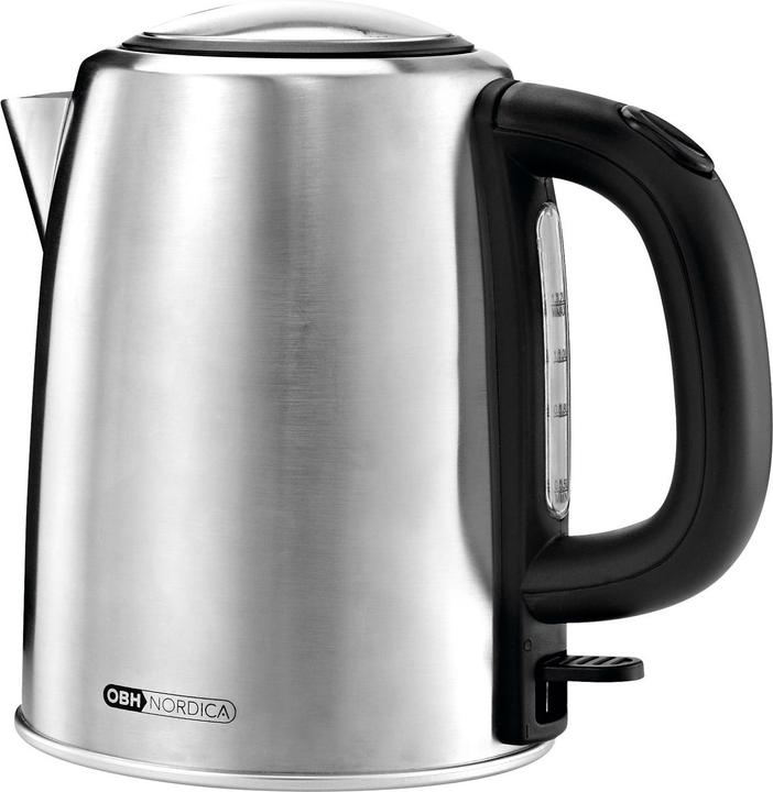 Image du produit OBH Nordica Inox Steel 6461 - Kedel - 1,2 litre - 2,2 kW - stål (1.20 l)