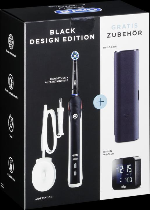 Actual product image Braun Oral-B Pro 2 2500 Black Design Edition (Oscillating toothbrush)
