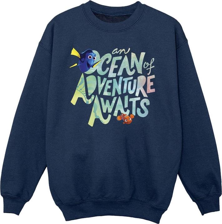 Actual product image Disney Girls Ocean Adventure Sweatshirt (104)
