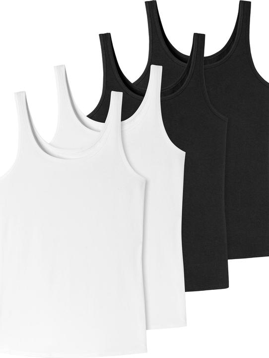 Black and white