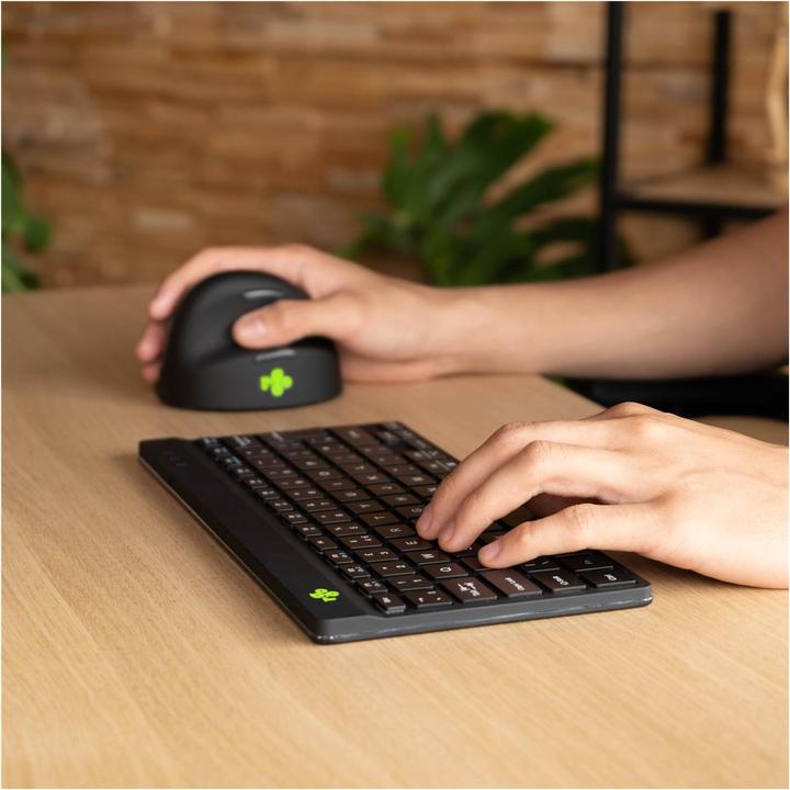 Actual product image R-Go Tools R-Go Keyboard Compact Break US Layout wireless black (US, Wireless)