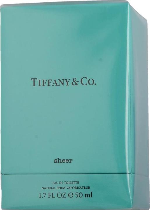 Actual product image Tiffany & Co. Tiffany Sheer (Eau de toilette, 50 ml)
